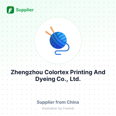 Zhengzhou Colortex Printing And Dyeing Co., Ltd. – summary card, no photo uploaded yet