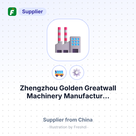Zhengzhou Golden Greatwall Machinery Manufactur... – summary card, no photo uploaded yet