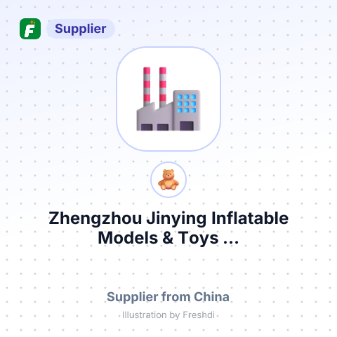 Zhengzhou Jinying Inflatable Models & Toys ... – summary card, no photo uploaded yet