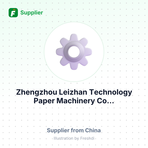 Zhengzhou Leizhan Technology Paper Machinery Co... – summary card, no photo uploaded yet