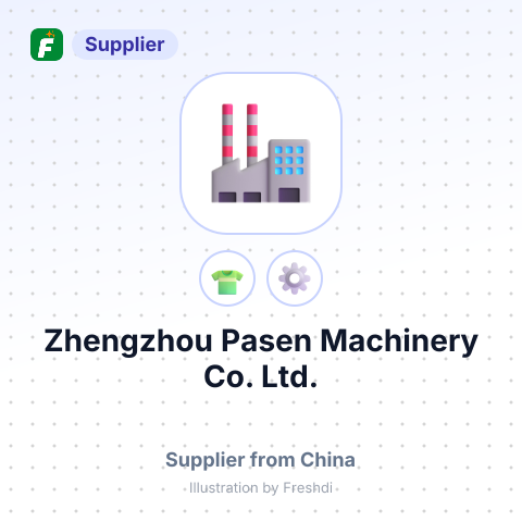Zhengzhou Pasen Machinery Co., Ltd. – summary card, no photo uploaded yet