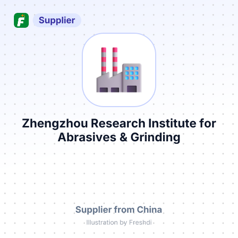 Zhengzhou Research Institute for Abrasives & Grinding – summary card, no photo uploaded yet