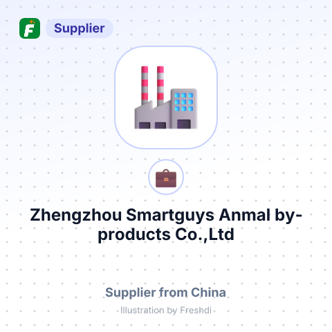 Zhengzhou Smartguys Anmal by-products Co.,Ltd – summary card, no photo uploaded yet