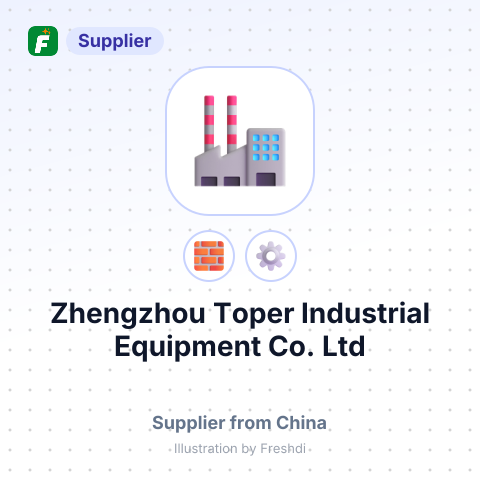 Zhengzhou Toper Industrial Equipment Co.,Ltd – summary card, no photo uploaded yet