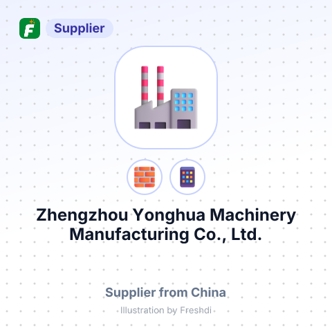 Zhengzhou Yonghua Machinery Manufacturing Co., Ltd. – summary card, no photo uploaded yet