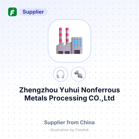 Zhengzhou Yuhui Nonferrous Metals Processing CO.,Ltd – summary card, no photo uploaded yet