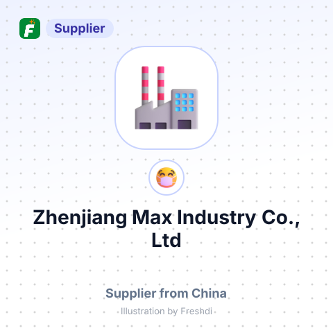 Zhenjiang Max Industry Co., Ltd – summary card, no photo uploaded yet