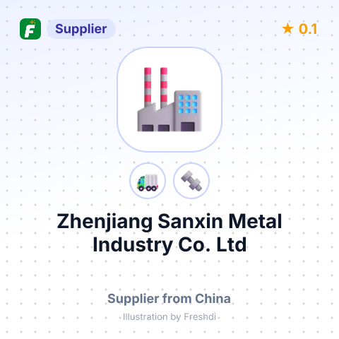 Zhenjiang Sanxin Metal Industry Co. Ltd – summary card, no photo uploaded yet
