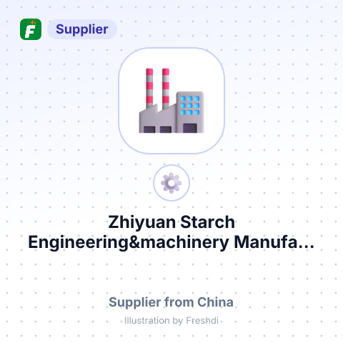 Zhiyuan Starch Engineering&machinery Manufa... – summary card, no photo uploaded yet