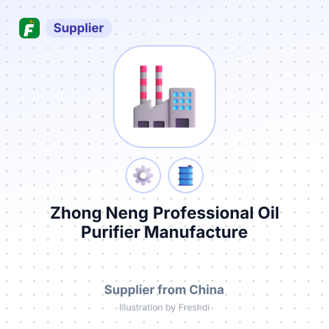 Zhong Neng Professional Oil Purifier Manufacture Co.,Ltd – summary card, no photo uploaded yet