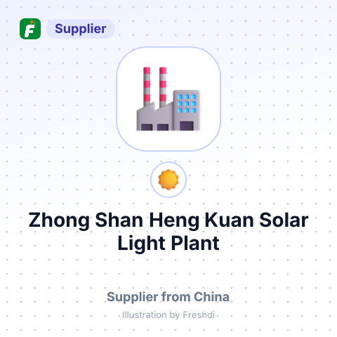 Zhong Shan Heng Kuan Solar Light Plant – summary card, no photo uploaded yet