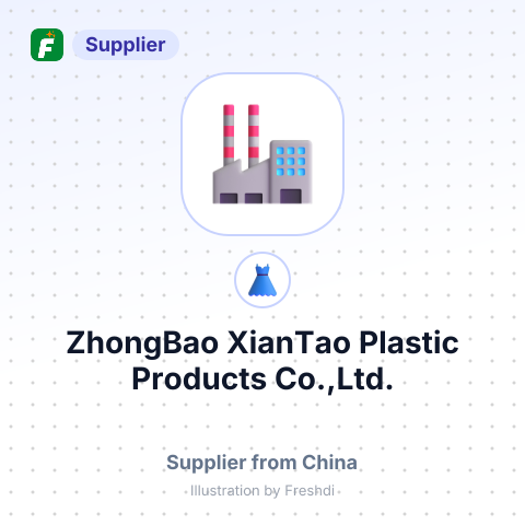 ZhongBao XianTao Plastic Products Co.,Ltd. – summary card, no photo uploaded yet
