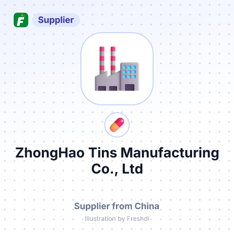ZhongHao Tins Manufacturing Co., Ltd – summary card, no photo uploaded yet