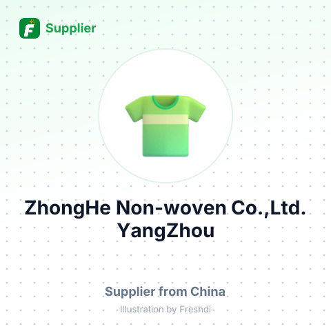 ZhongHe Non-woven Co.,Ltd. YangZhou – summary card, no photo uploaded yet