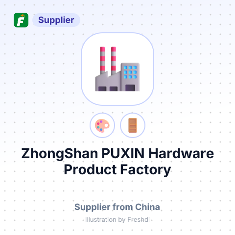 ZhongShan PUXIN Hardware Product Factory – summary card, no photo uploaded yet