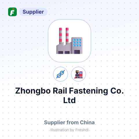 Zhongbo Rail Fastening Co. Ltd – summary card, no photo uploaded yet