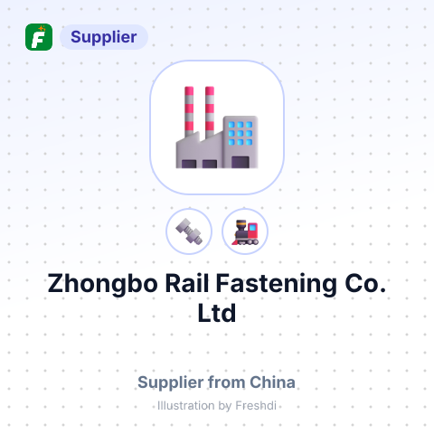 Zhongbo Rail Fastening Co., Ltd – summary card, no photo uploaded yet