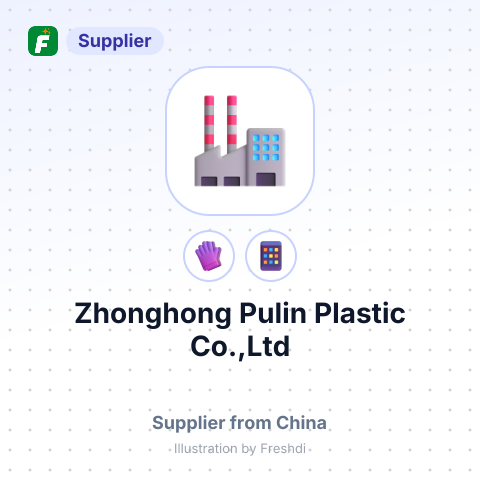 Zhonghong Pulin Plastic Co.,Ltd – summary card, no photo uploaded yet