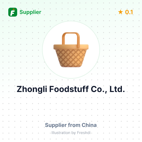 Zhongli Foodstuff Co., Ltd.  – summary card, no photo uploaded yet