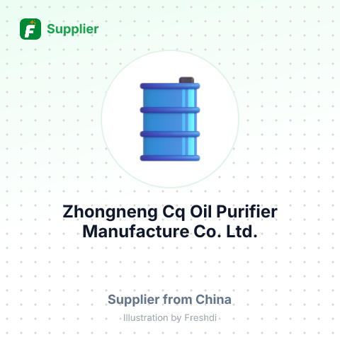 Zhongneng Cq Oil Purifier Manufacture Co.,Ltd. – summary card, no photo uploaded yet
