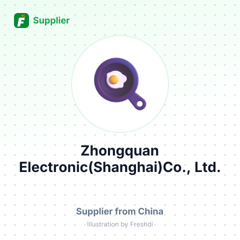 Zhongquan Electronic(Shanghai)Co., Ltd. – summary card, no photo uploaded yet