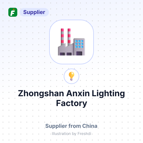 Zhongshan Anxin Lighting Factory – summary card, no photo uploaded yet