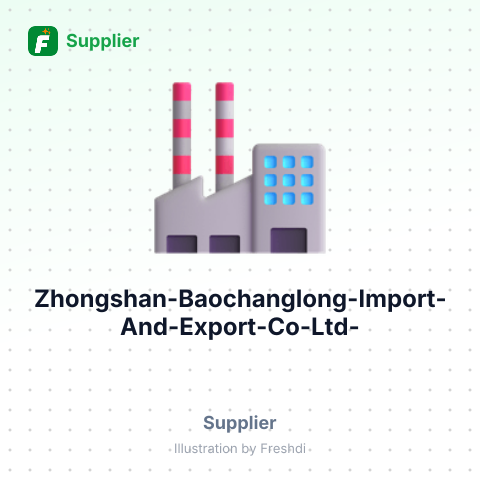 Zhongshan Baochanglong Import And Export Co., Ltd. – summary card, no photo uploaded yet