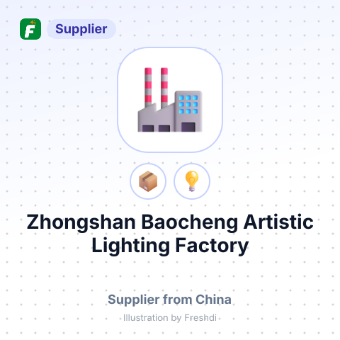 Zhongshan Baocheng Artistic Lighting Factory – summary card, no photo uploaded yet