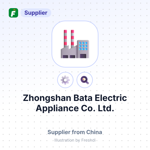 Zhongshan Bata Electric Appliance Co., Ltd. – summary card, no photo uploaded yet