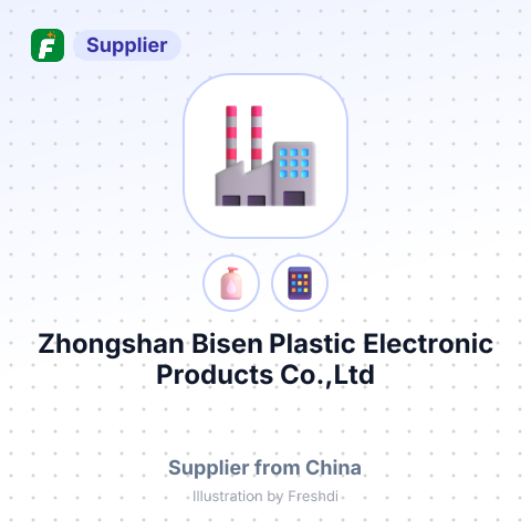 Zhongshan Bisen Plastic Electronic Products Co.,Ltd – summary card, no photo uploaded yet