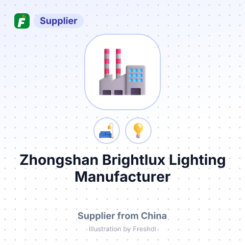 Zhongshan Brightlux Lighting Manufacturer – summary card, no photo uploaded yet