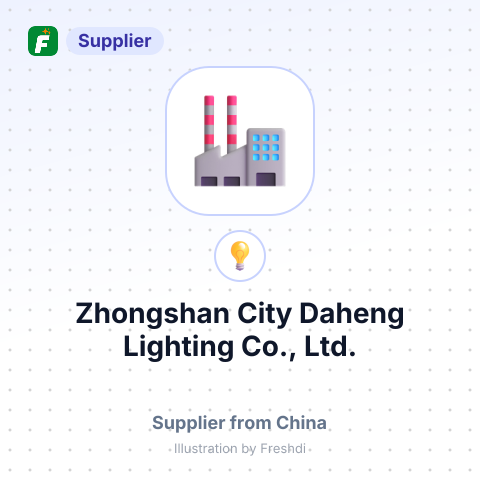 Zhongshan City Daheng Lighting Co., Ltd. – summary card, no photo uploaded yet