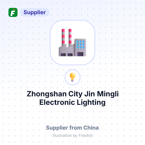 Zhongshan City Jin Mingli Electronic Lighting Co.Ltd. – summary card, no photo uploaded yet