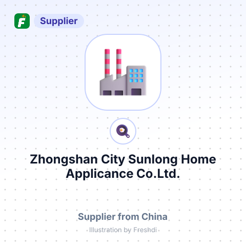 Zhongshan City Sunlong Home Applicance Co.Ltd. – summary card, no photo uploaded yet