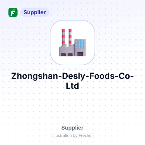 Zhongshan Desly Foods Co., Ltd – summary card, no photo uploaded yet