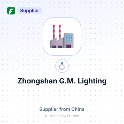 Zhongshan G.M. Lighting – summary card, no photo uploaded yet