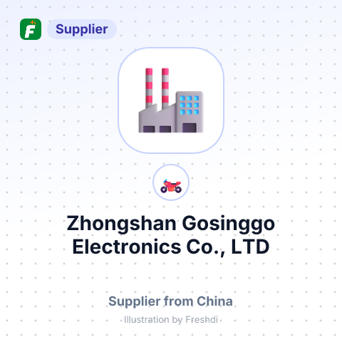 Zhongshan Gosinggo Electronics Co., LTD – summary card, no photo uploaded yet