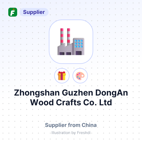 Zhongshan Guzhen DongAn Wood Crafts Co.,Ltd – summary card, no photo uploaded yet
