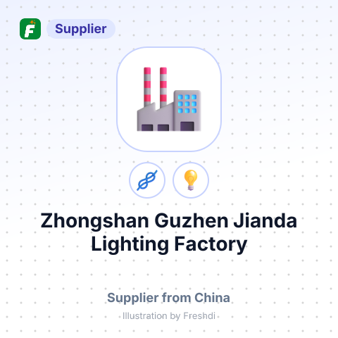 Zhongshan Guzhen Jianda Lighting Factory – summary card, no photo uploaded yet