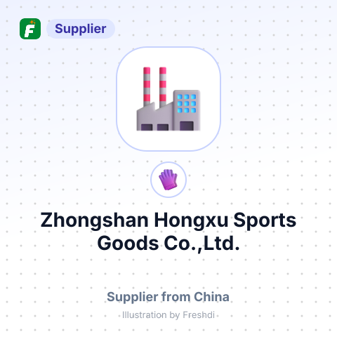 Zhongshan Hongxu Sports Goods Co.,Ltd. – summary card, no photo uploaded yet