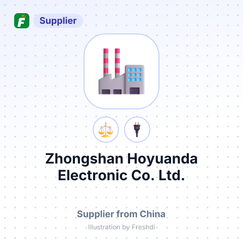 Zhongshan Hoyuanda Electronic Co. Ltd. – summary card, no photo uploaded yet
