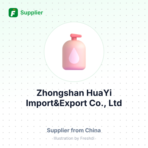 Zhongshan HuaYi Import&Export Co., Ltd – summary card, no photo uploaded yet