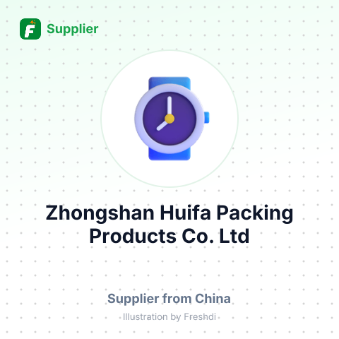 Zhongshan Huifa Packing Products Co., Ltd – summary card, no photo uploaded yet