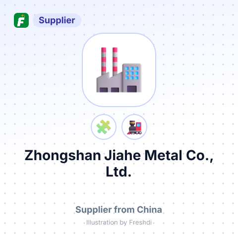 Zhongshan Jiahe Metal Co., Ltd. – summary card, no photo uploaded yet