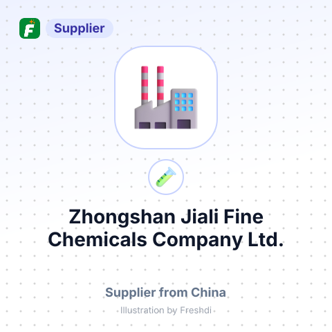 Zhongshan Jiali Fine Chemicals Company Ltd. – summary card, no photo uploaded yet
