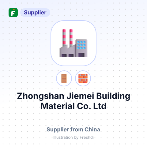 Zhongshan Jiemei Building Material Co.,Ltd – summary card, no photo uploaded yet