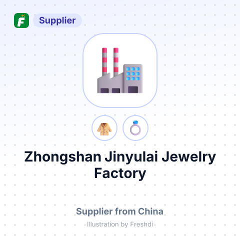 Zhongshan Jinyulai Jewelry Factory – summary card, no photo uploaded yet