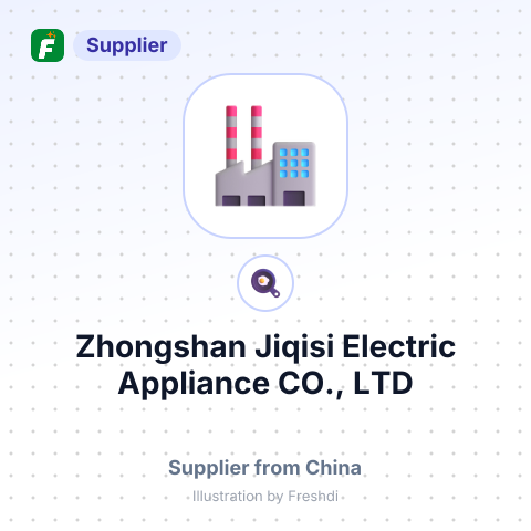 Zhongshan Jiqisi Electric Appliance CO., LTD – summary card, no photo uploaded yet