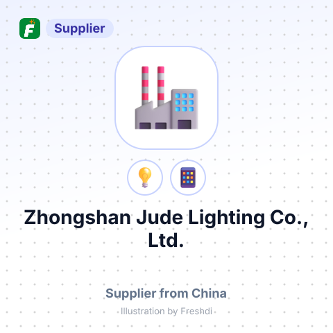 Zhongshan Jude Lighting Co., Ltd. – summary card, no photo uploaded yet