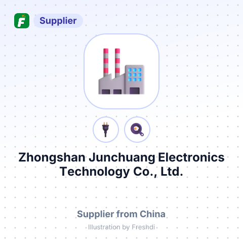 Zhongshan Junchuang Electronics Technology Co., Ltd. – summary card, no photo uploaded yet